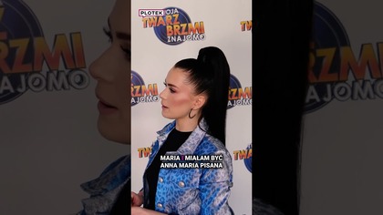 Anna-Maria Sieklucka ma dwuczłonowe imię #shorts #showbiz #plotek