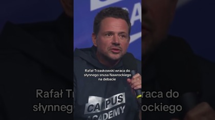 TRZASKOWSKI WRACA DO SNUSÓW NAWROCKIEGO.  PORÓWNUJE SIĘ!