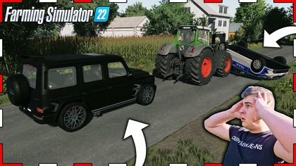 MOCNY POŚCIG ZA ZŁODZIEJEM CIĄGNIKA CAŁA WIEŚ SIĘ GO BOI CHCIAŁ 100 000 ZŁPOLSCY SĄSIEDZI245