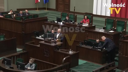 JAKUBIAK WYWOŁAŁ BURZĘ W SEJMIE Z UDZIAŁEM MARIANA BANASIA WS.  WAŻNEJ USTAWY!
