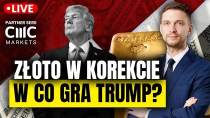 Złoto tąpnęło po rekordach, dolar wciąż tani.  Czy słaby USD jest Trumpowi na rękę? | Daniel Kostecki