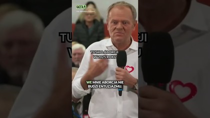 Tak Tusk mówił o aborcji w 2024 roku, a jak mówi dziś?