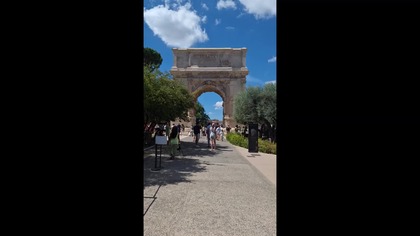 ROMA 2025 film 18 Łuk Tytusa Sony