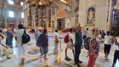 ROMA 2025 film 11 w Bazylice Świętego Piotra