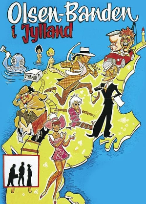 Gang Olsena jedzie do Jutlandii / Olsen-banden i jylland (1971)