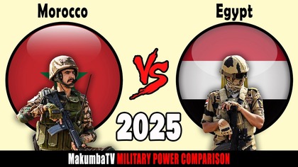 Maroko vs Egipt 2025 | Porównanie siły militarnej #militarypower
