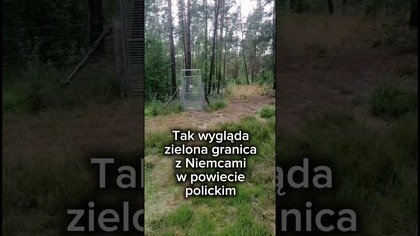 Tak wygląda zielona granicaz Niemcami w powiecie polickim! 