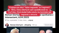 TAJNE NAGRANIE GIERTYCHA TO ŚCIEMA