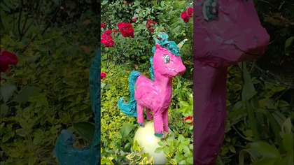 Różowy Kucyk Pony z kanału @diy_art_ideas #shorts #diy #pony