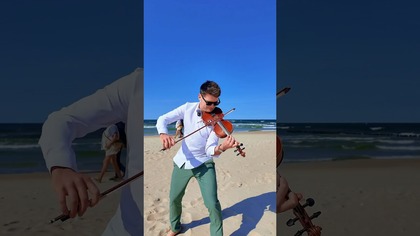 Morze, szum fal i czas dla siebie.  Experience - Ludovico Einaudi #sea #violin #music #experience