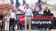 BOSAK Z NAJMOCNIEJSZYM WYSTĄPIENIEM NA PR0TEŚCIE PRZECIWKO lMlGRACJl!