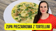 Ekspresowa zupa pieczarkowa z tortellini  prosto, smacznie i sycąco!