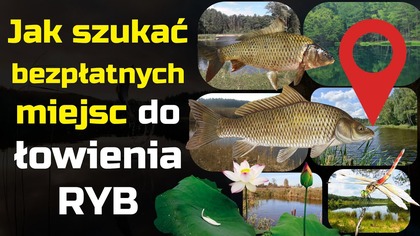 Jak szukać Bezpłatnych miejsc do łowienia RYB