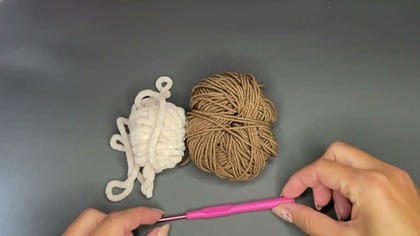 Lifehack szydełkowy - Magiczne kółko z włóczki pluszowej #570 PL/ENG