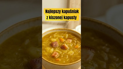 Rozgrzewający kapuśniak, który pokocha cała rodzina! #kapuśniak #zupa #przepis #shorts