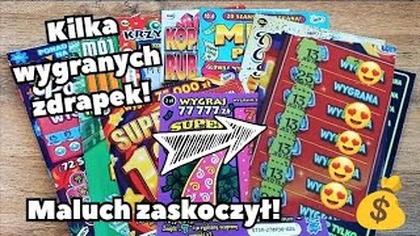 Zdrapki Lotto  Kolejne wygrane!  Co za wysyp 13-tek! 