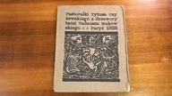 Tytus Czyżewski Pastorałki, druk bibliofilski z 1925 r.