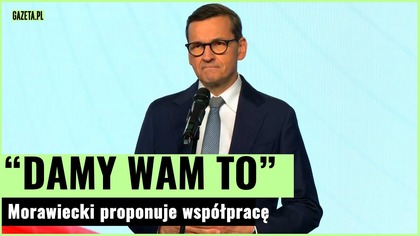 Morawiecki i zarzuty dla Tuska! Były premier zaproponował współpracę | Gazeta.pl