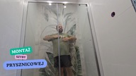 Montaż szyby prysznicowej w pierwszej łazience Majstra