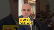  20 latPolski w UE #DariuszMatecki #UniaEuropejska