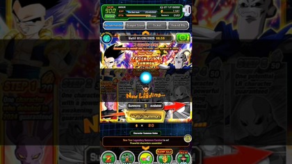 NEW YEAR SUMMON DBZ DOKKAN BATTLE 900 DS NA 900 RANK ANIOLEK PART 3
