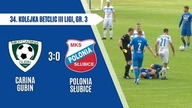 Carina Gubin - Polonia Słubice 3:0 - skrót meczu - 07. 06. 2025r.
