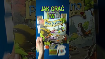 Jak grać w Pino Postino szalony wyścig przez knieje!#zasadygry #egmont #wyścig #graplanszowa