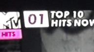 MTV Hits in Italy is New Years Eve 2014 from countdown top 10 in 1st place before New Year 2015