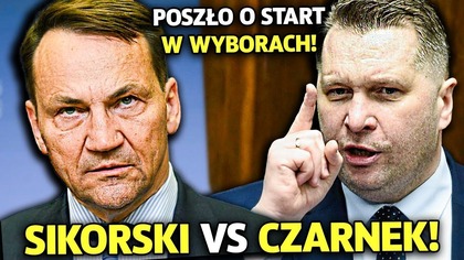 Z RĘKĄ NA SERCU! CZARNEK OSTRO ODPOWIADA SIKORSKIEMU! W TLE WYŚCIG PREZYDENCKI!