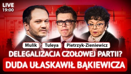 DUDA UŁASKAWIŁ BANDYTĘ.  SKANDALICZNE SŁOWA EUROPOSŁA - NA ŻYWO - PIETRZYK-ZIENIEWICZ, TULEYA, MULIK