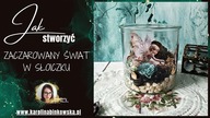 Magiczny słoiczek z wróżką  urocza dekoracja DIY z elementów Digi!