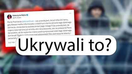 PILNE Czy rząd Tuska ukrywał przed wyborami informacje o śmierci żołnierza zamordowanego na granicy?