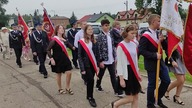 Korowód podczas Dożynek Powiatowych w Baranowie - 29. 08. 2021