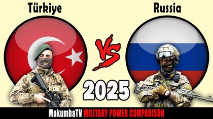 Turcja vs Rosja 2025 | Porównanie siły militarnej #militarypower