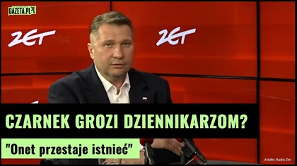 Czarnek uderza w Media: Onet przestaje istnieć | Gazeta.pl