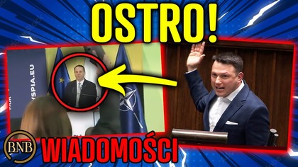 PILNE! Sikorski ODPOWIADA Mentzenowi! SKANDAL NA ŻYWO!