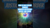 ZEN-OH BUTTON Universe-Distorting Justice and Order INFINITY ZAMASU HOW TO BEAT DBZ DOKKAN BATTLE