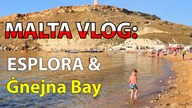 Zabawa i nauka na Malcie: Esplora + Gnejna Bay.  VLOG rodzinny