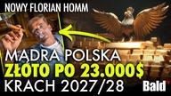 MĄDRA POLSKA, ZŁOTO PO 23 000$, KRACH 2027/28? ANALIZA NAJNOWSZYCH PRZEPOWIEDNI HOMMA