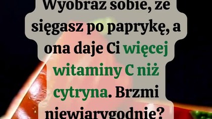  Papryka ma więcej witaminy C niż cytryna? #dieta #odchudzanie