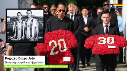 Pogrzeb Diogo Joty.  Sławy żegnały piłkarza i jego brata [KS Sport]