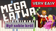  Był sobie król - Piano Tutorial (MEGA ŁATWA wersja)  NUTY W OPISIE 