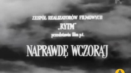 Naprawdę wczoraj (1963)