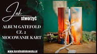 Album Gatefold cz.  2 Mocowanie Kart