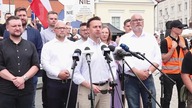 BOSAK ŻĄDA ZAMKNIĘCIA GRANIC PRZED lMlGRANTAMl NA WIELKIM PR0TEŚCIE!