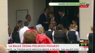 Powrót reprezentacji Polski z Mistrzostw Europy do kraju (01. 07. 2016)