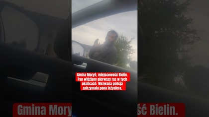 Pan inżynier w gminie Moryń.  Policja go zabrała.