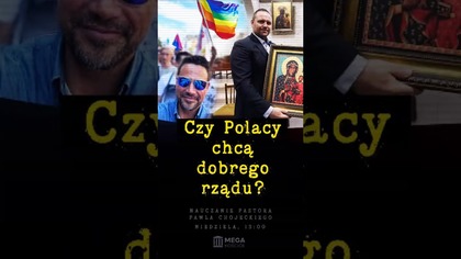 Czy Polacy chcą dobrego rządu? #NauczaniePastora dziś o 13:00, oglądaj online w idź Pod Prąd ! 