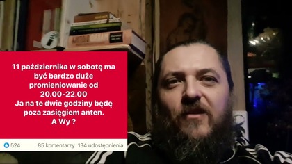 2299.  11 Października Podkręcona Sygnał W Tych Godzinach UWAŻAJ