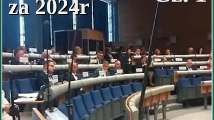 Sesja Raport o stanie gminy Dąbrowa G&oacute;rnicza za 2024 ale i strategiczne inwestycje 2030